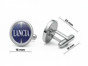 Lancia Men Cufflinks High End Racing Professional Z Edition